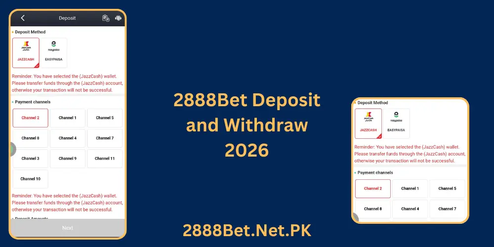 2888Bet Game Withdraw