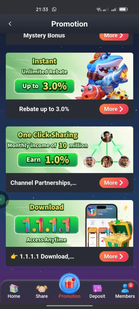 2888Bet Game rewards