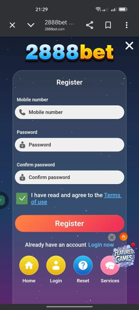 2888Bet Login